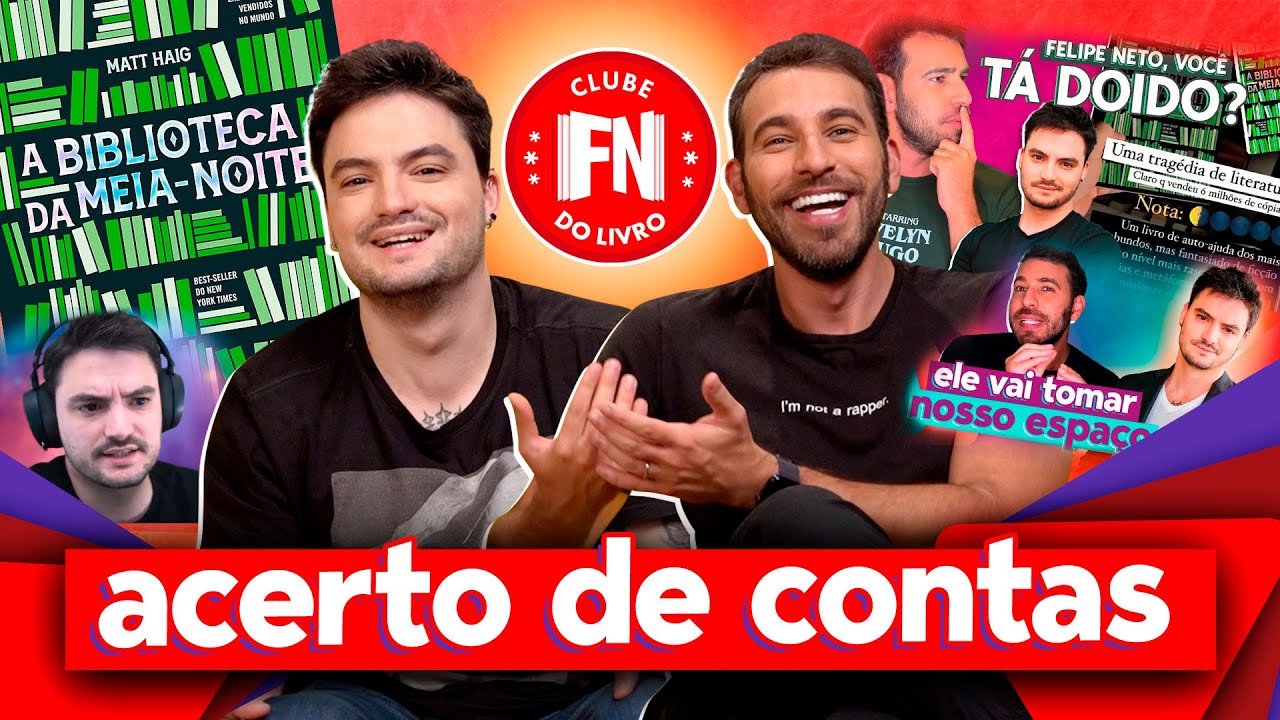 EXPLICANDO (MINHAS) POLÊMICAS COM FELIPE NETO E MINHA PARTICIPAÇÃO NO CLUBE DO LIVRO FN