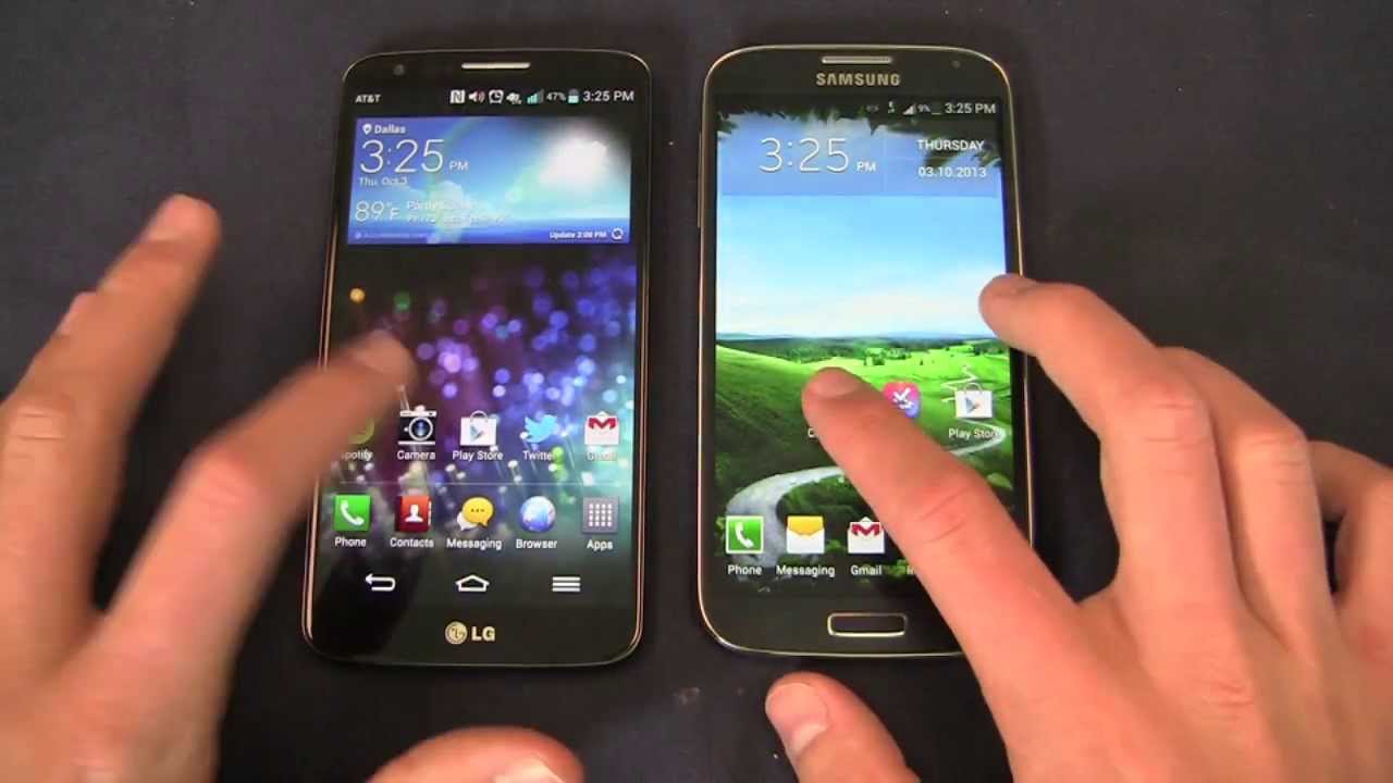 LG G2 vs. Samsung Galaxy S4
