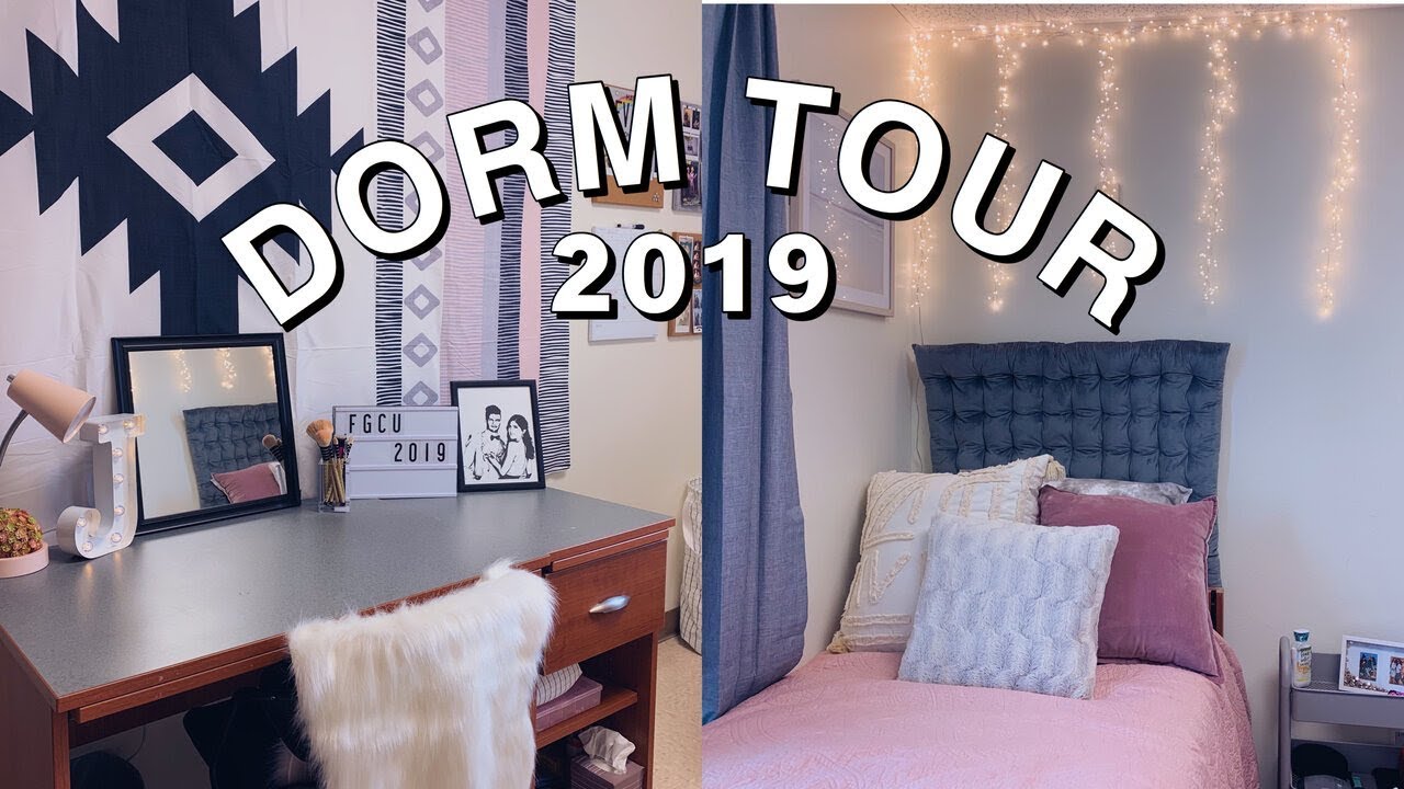 College Move In and Dorm Tour// FGCU 2019