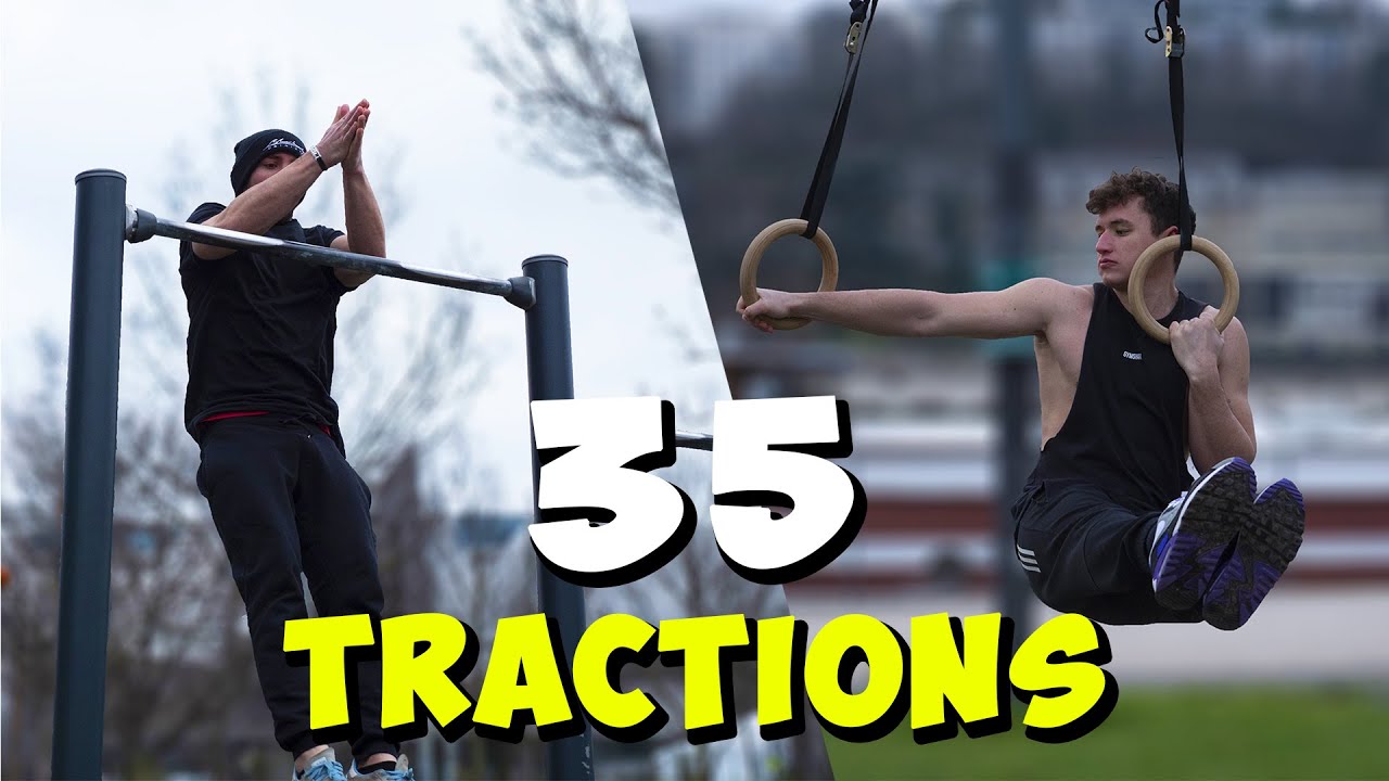 35 variantes de tractions pour être plus fort | WITH THE GRAVITY