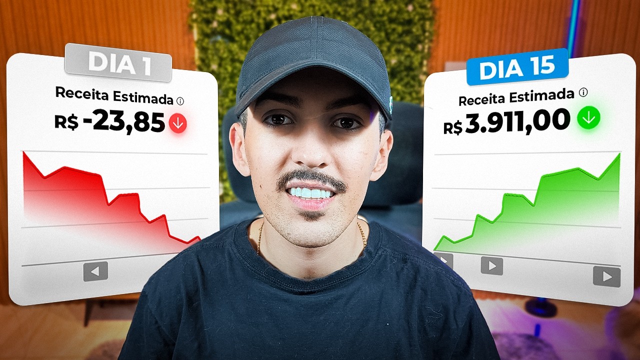 Passei 15 DIAS tentando REVIVER um canal MORTO no YouTube! (+R$3.454,08 de LUCRO)