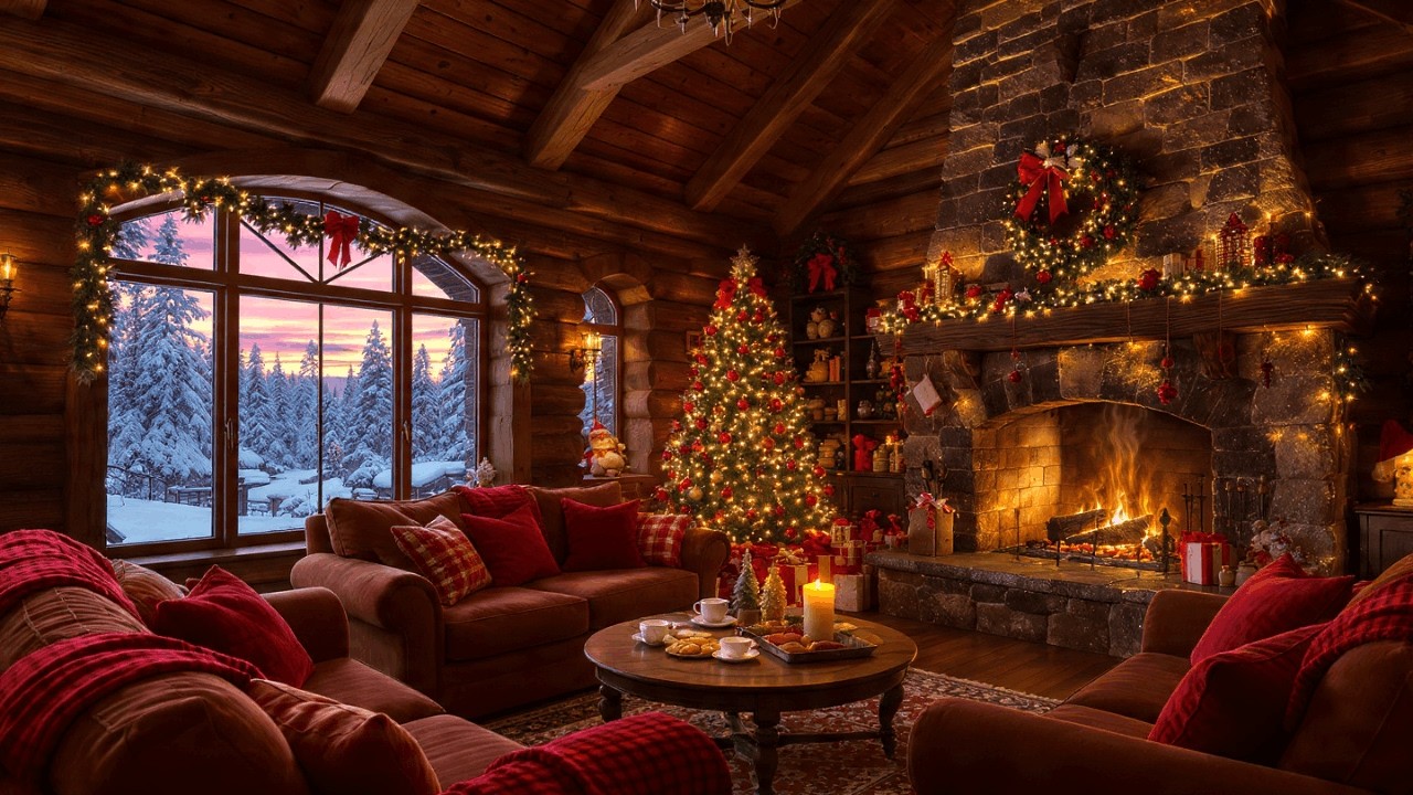 Smooth Fireplace Jazz Lounge – Calm Instrumentals for Deep Sleep