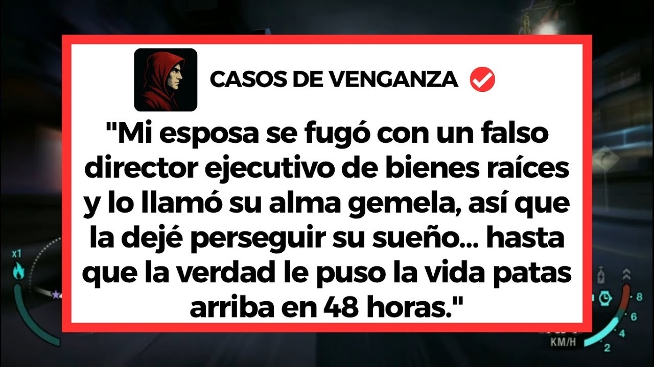 Mi esposa se fugó con un falso director ejecutivo de bienes raíces y lo llamó su alma gemela, así