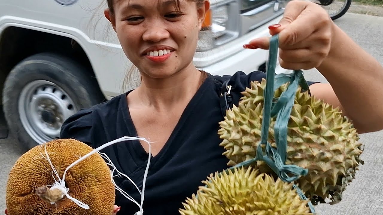ZDROWE owoce  egzotyczne w Azji  kupujemy DURIAN.    Filipiny