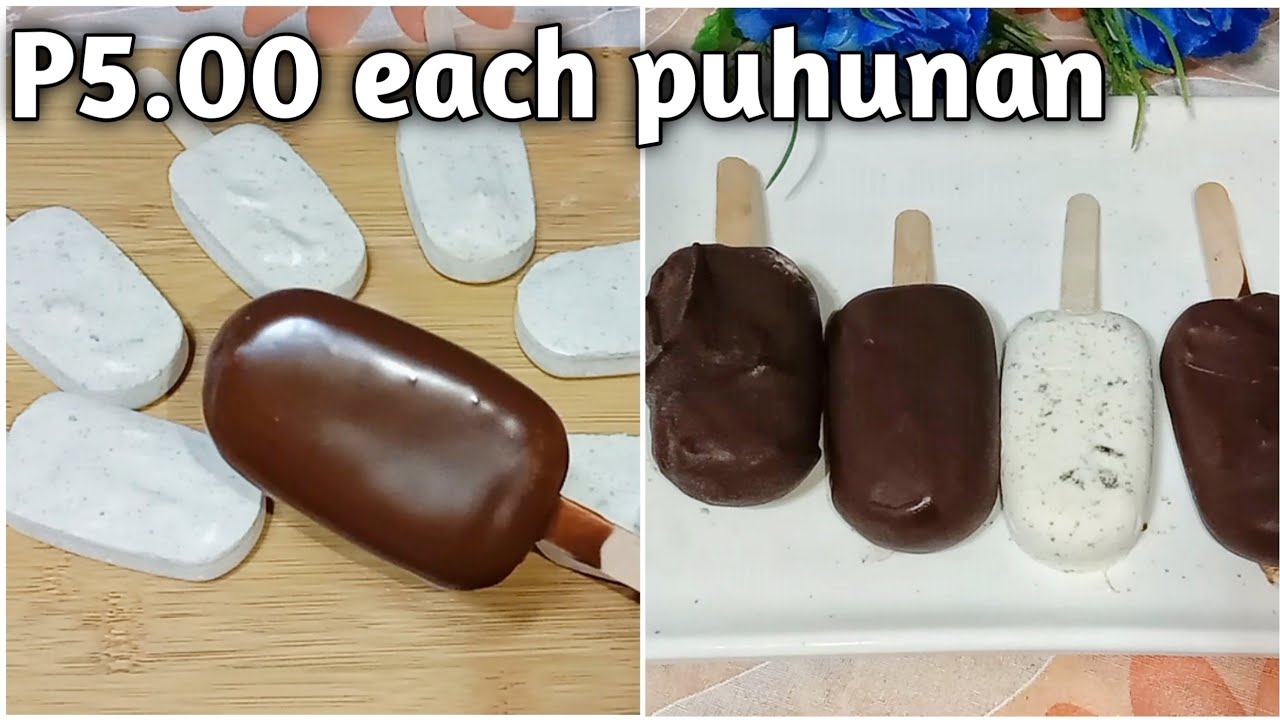 2 ingredients Doowee donut Magnum ice cream on sticks for business/Maila #MagnumIceCream