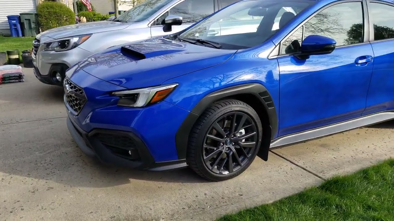 Subaru WRX 2022 | Installed Mud Flaps