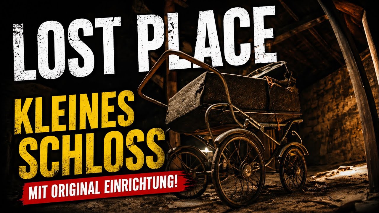 „Verlassen & unberührt – Lost Place Schloss mit original Einrichtung!“