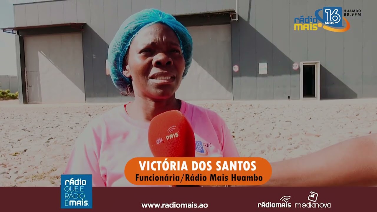 VISITA AO POLO INDUSTRIAL DA CAALA RÁDIO MAIS HUAMBO