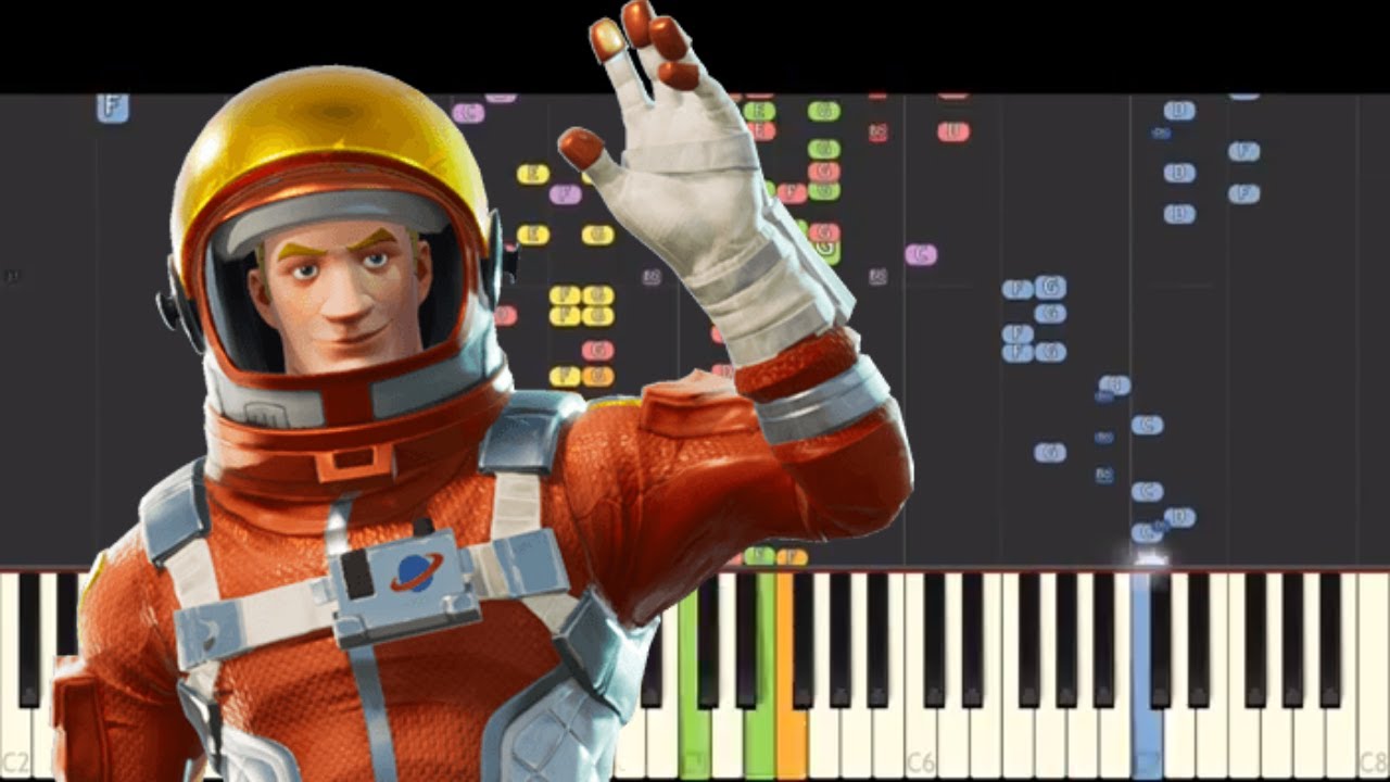 Fortnite Dance Emote - Disco Fever - IMPOSSIBLE REMIX - Piano Cover