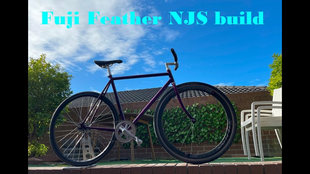 Fuji Feather Fixie or Single Speed Build with Dura-Ace and NJS track parts