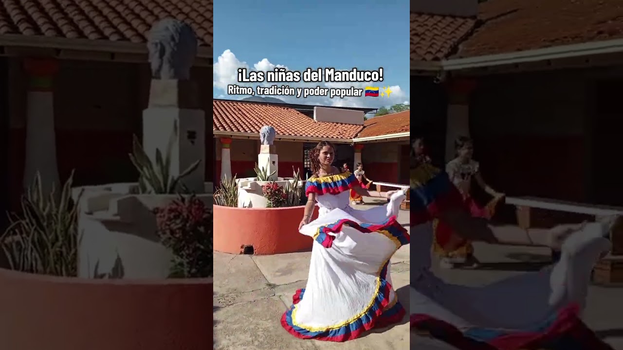 &iexcl;Las ni&ntilde;as del Manduco! Ritmo, tradici&oacute;n y poder popular 🇻🇪✨ #ManducoChallenge  #VenezuelaQueBaila
