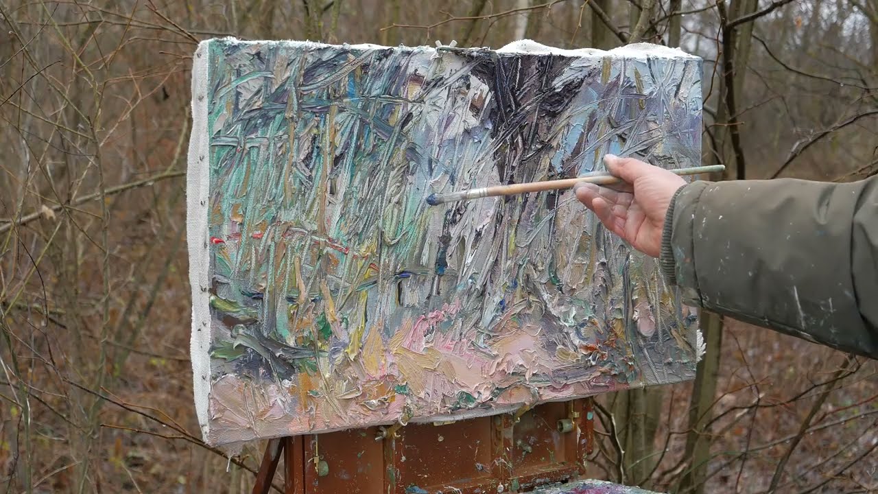 Plein Air Painting | Dolina Popradu (11 12 25)