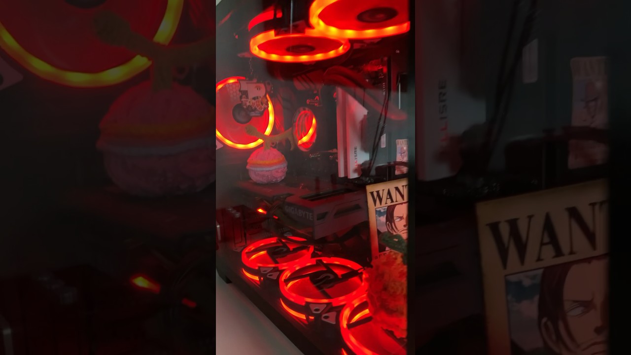 GABINETE AIGO DARKFLASH C285 - PC GAMER ONE PIECE