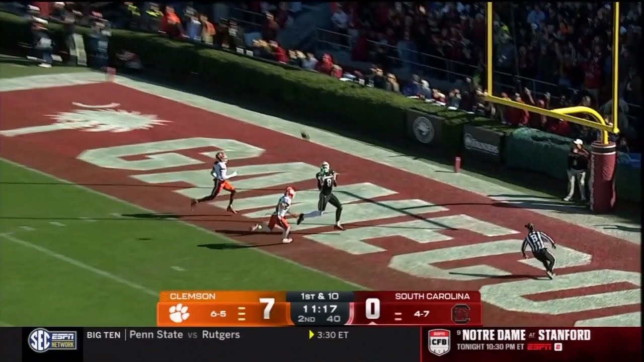 2025 USC vs Clemson - Nyck Harbor 53 Yd Touchdown Reception