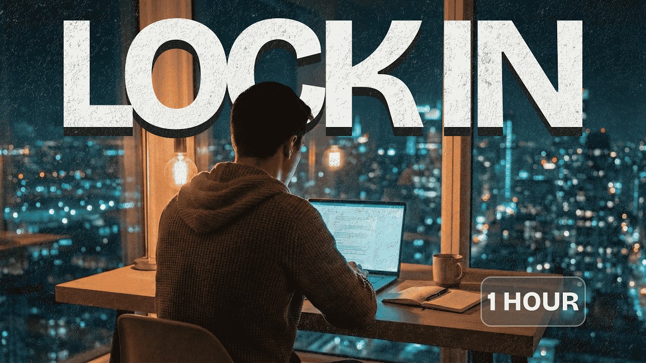 Can't focus? Brain is Distracted? This Music Fixes It - 1 Hour Deep Focus | Lock in | Session 46