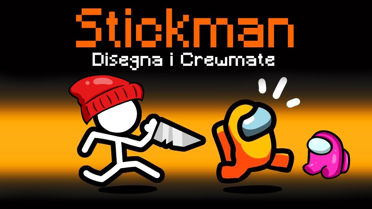IL NUOVO RUOLO DELLO STICKMAN SU AMONG US CON LE MOD!!