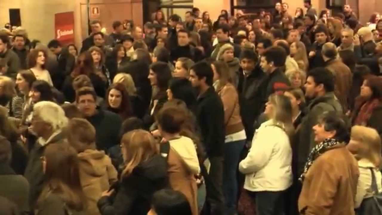 Flashmob Coro Nacional del Sodre