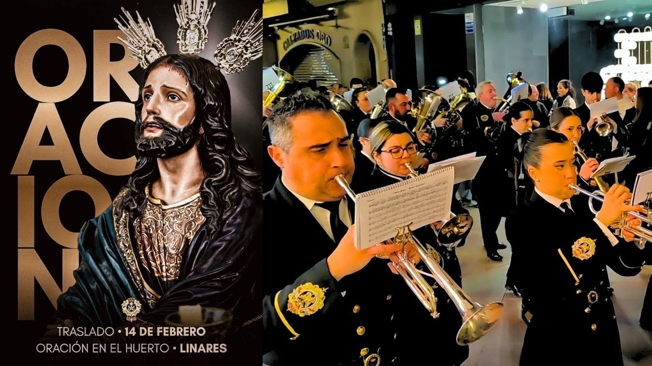 POR LA CALLE DEL ROSARIO - ROSARIO DE LINARES  (TRASLADO NUESTRO PADRE JESÚS). LINARES 2026.