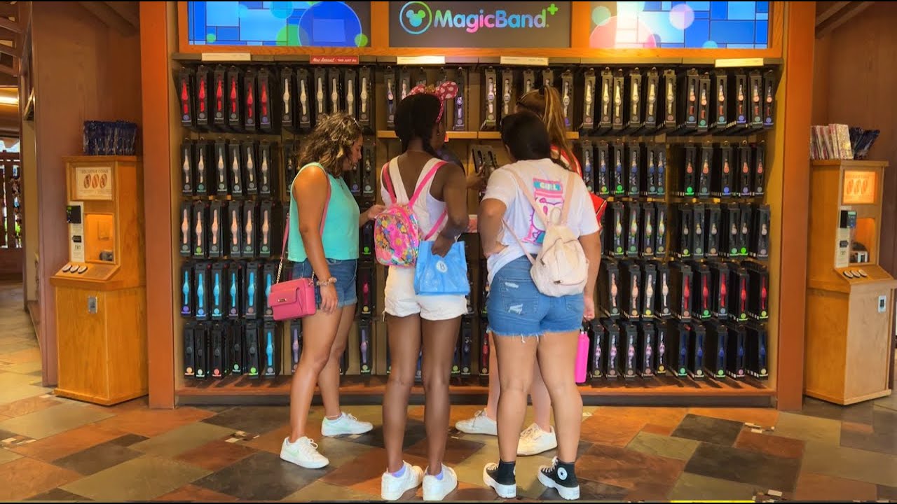 New MagicBand+ New Merch! at Pin Trading, Disney Springs