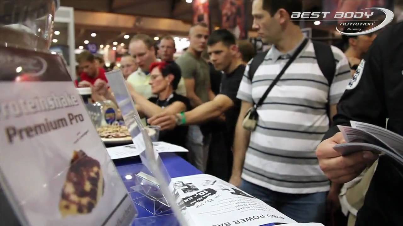 Best Body Nutrition Fibo Power 2009 (EN) Expo Sport Supplements Athlets Bodybuilding Fitness