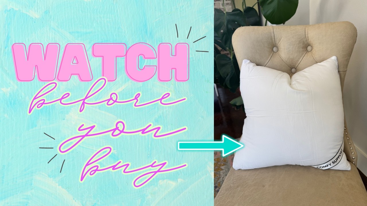 18x18 Inch Down Alternative Pillows Inserts 4 Pack Review