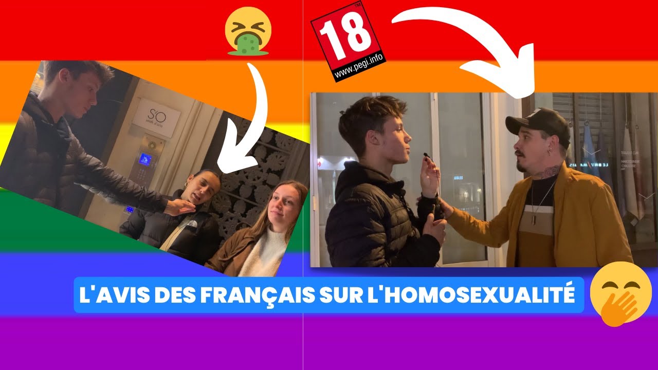L'AVIS DES FRAN&Ccedil;AIS SUR L'HOMOSEXUALIT&Eacute;E !!! ~ MICRO TROTTOIR