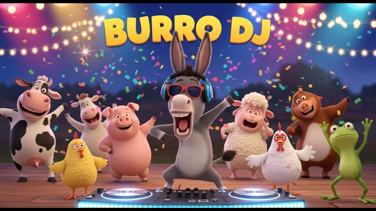 ¡Baila, baila, con Burro DJ!