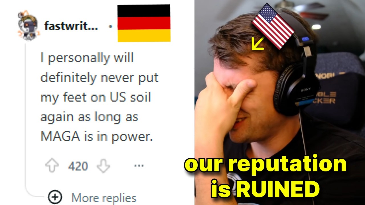 American reacts to 