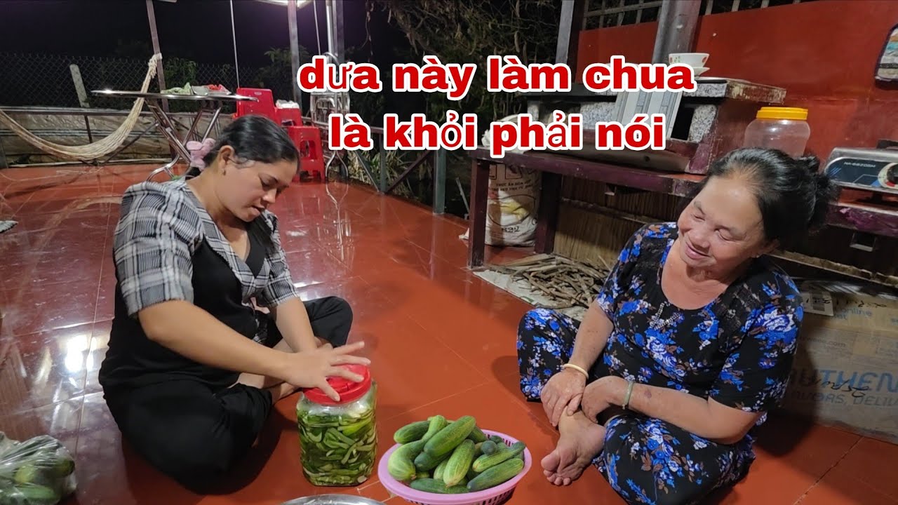 Chia Sẽ Chi Tiết Cách Làm Dưa Muối Của Mẹ Ai Ăn Cũng Khen | TTVlog 