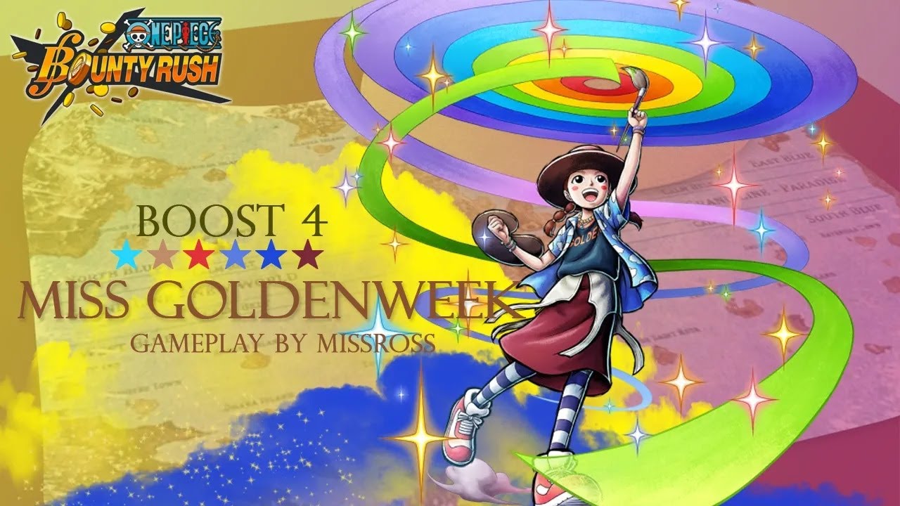 6★ Boost 4 [52/52] l Ms.Goldenweek l SS League Gameplay l One Piece Bounty Rush