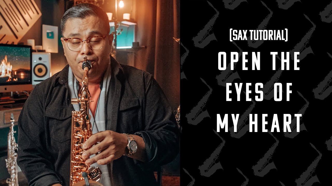 Open The Eyes Of My Heart | NOTE BY NOTE | Alto Sax [Tutorial]