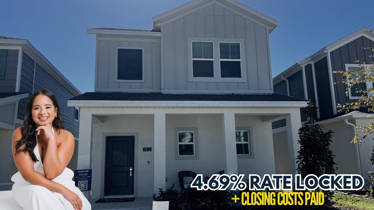 Florida Living 2025 | Lock a 4.69% Rate + Closing Costs Paid | New Apopka Home Near Orlando