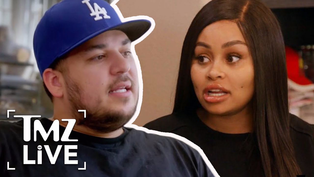 Blac Chyna Seeks Restraining Order Against Rob Kardashian | TMZ Live