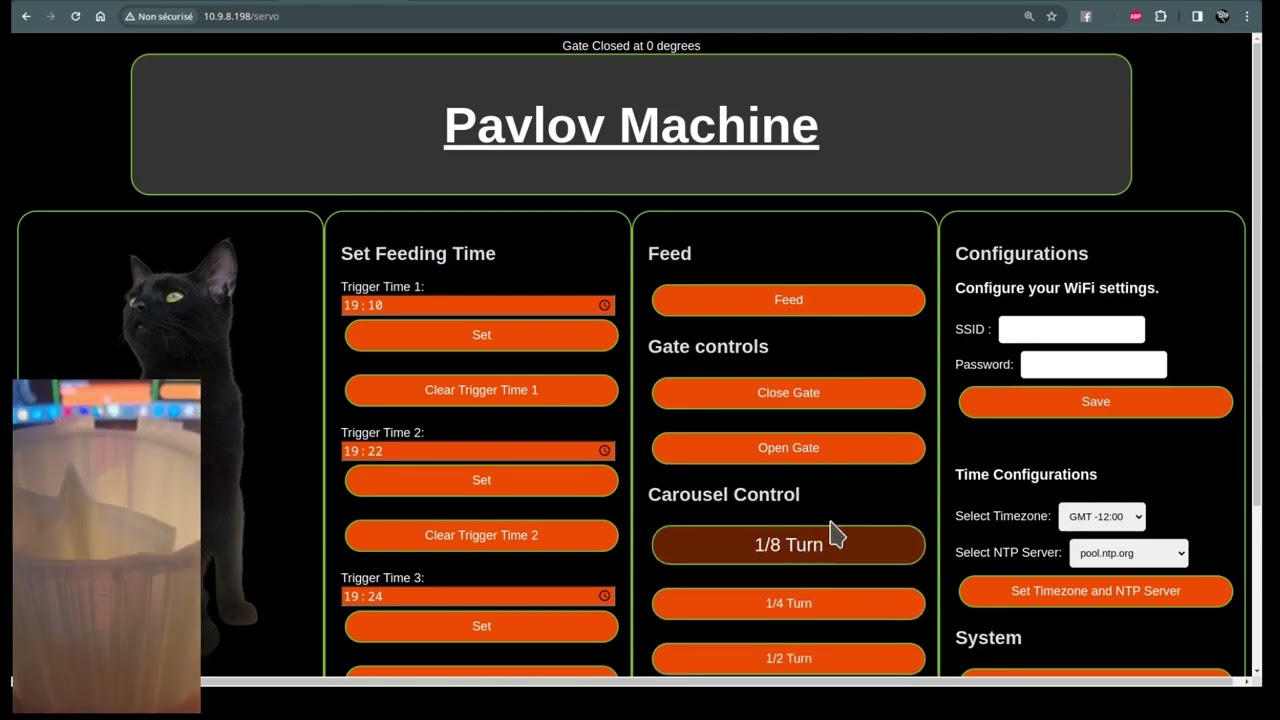 Pavlov Machine Demo