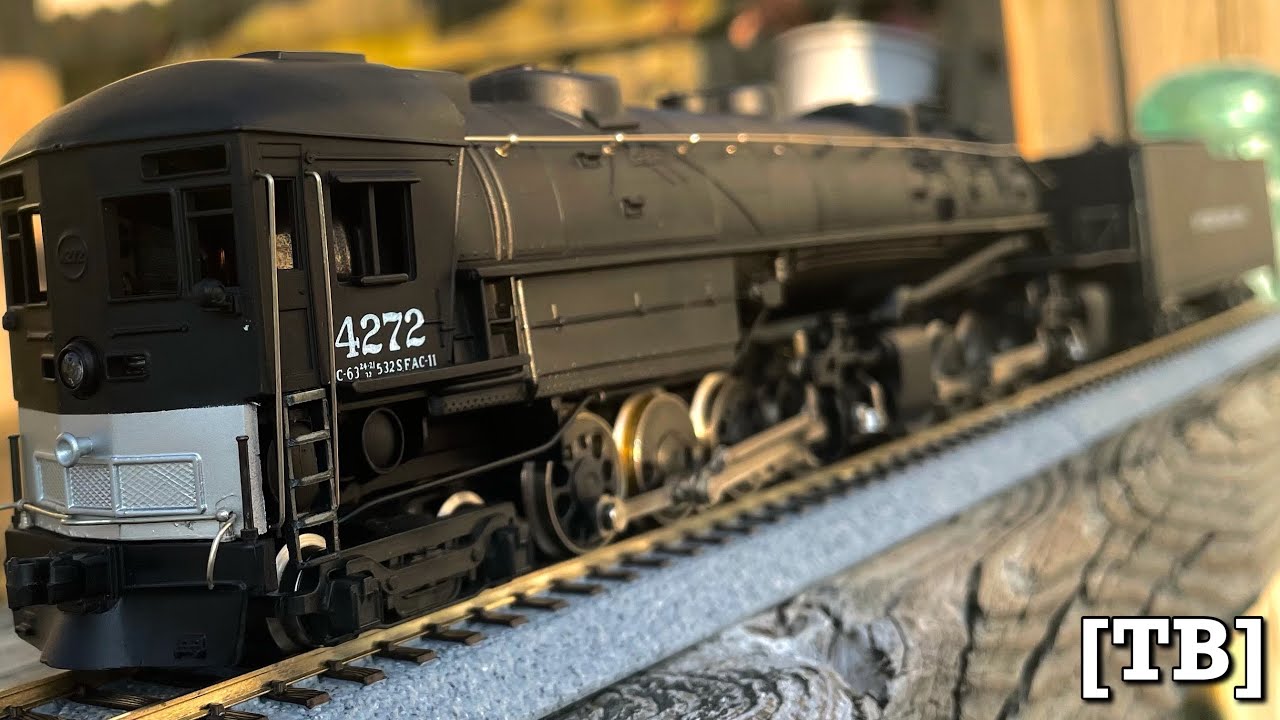Модельный зверь: Rivarossi Cab Forward AC-11 Southern Pacific Locomotive (4272) — обзор, запуск!