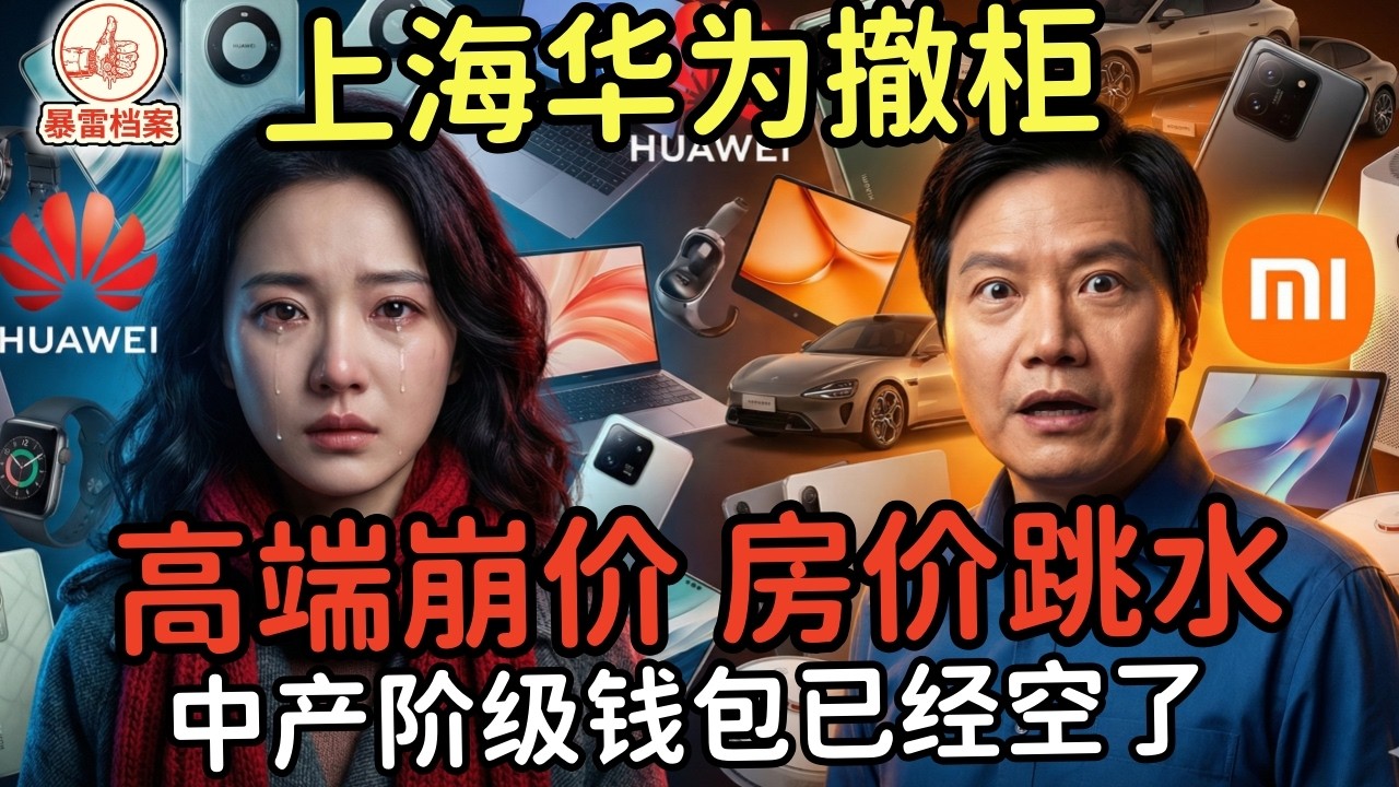 华为旗舰店撤场、华为崩价、商铺倒闭、失业潮来袭！中国经济到底怎么了？黑天鹅调查