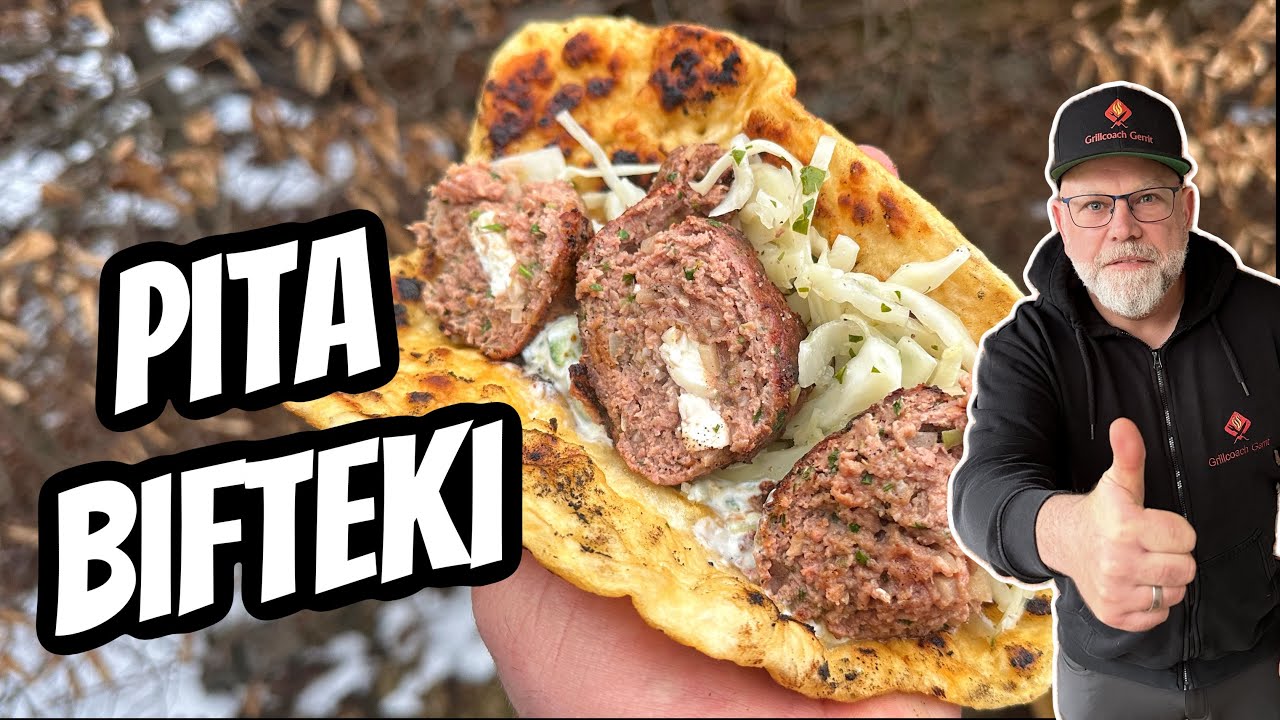 Vom Grill direkt in die Pita: Mein liebstes Bifteki-Rezept 🥙