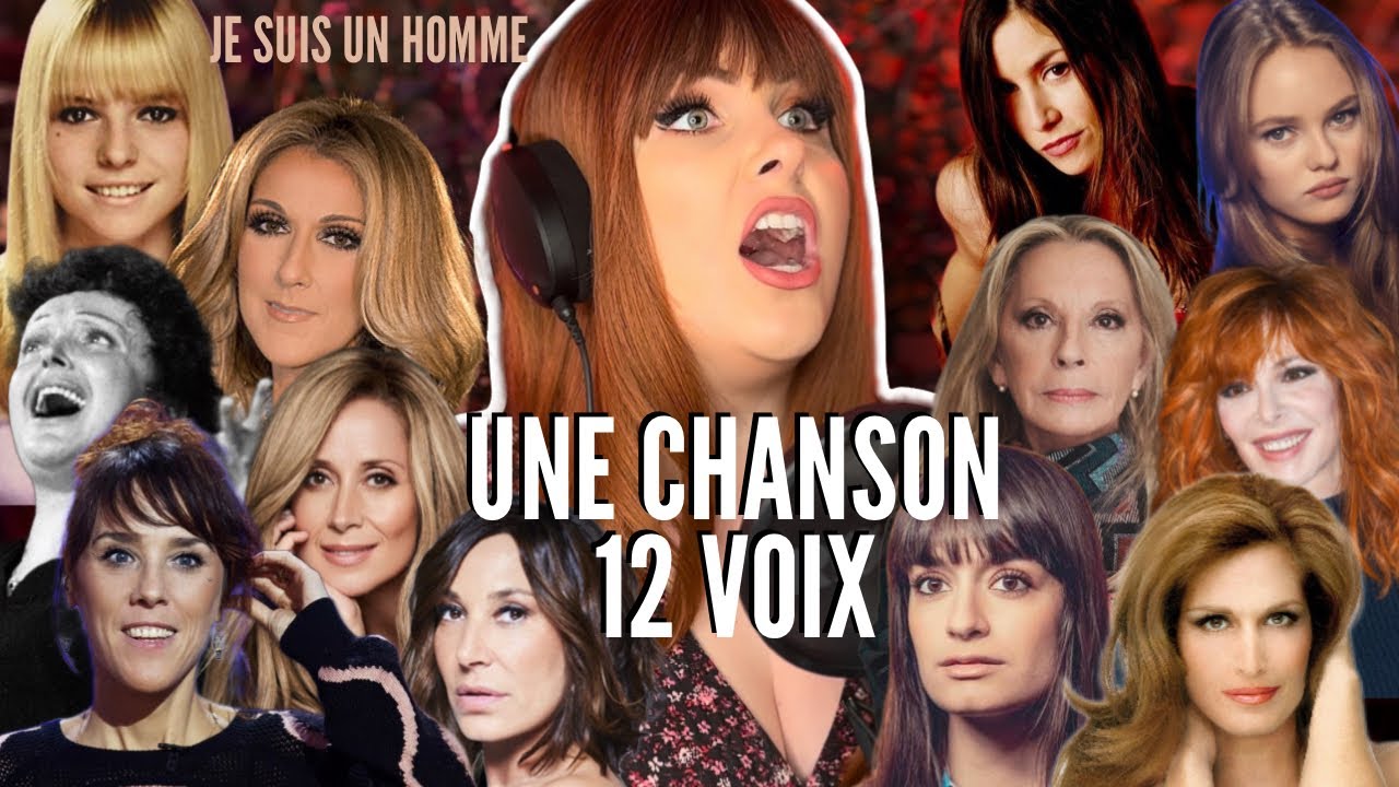 12 IMITATIONS SUR &laquo;&nbsp;Je suis un homme&nbsp;&raquo; de Zazie!!