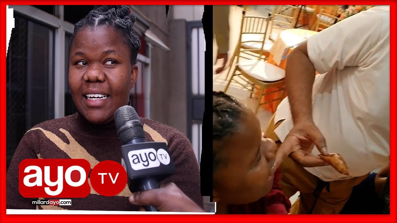 EXCLUSIVE NA BINTI ALIWEKEWA KIDOLE MDOMONI NA BABU WA TIKTOK KWENYE HARUSI  