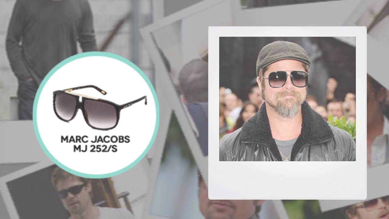 Brad Pitt Sunglasses - Celebrity Spotter | SmartBuyGlasses