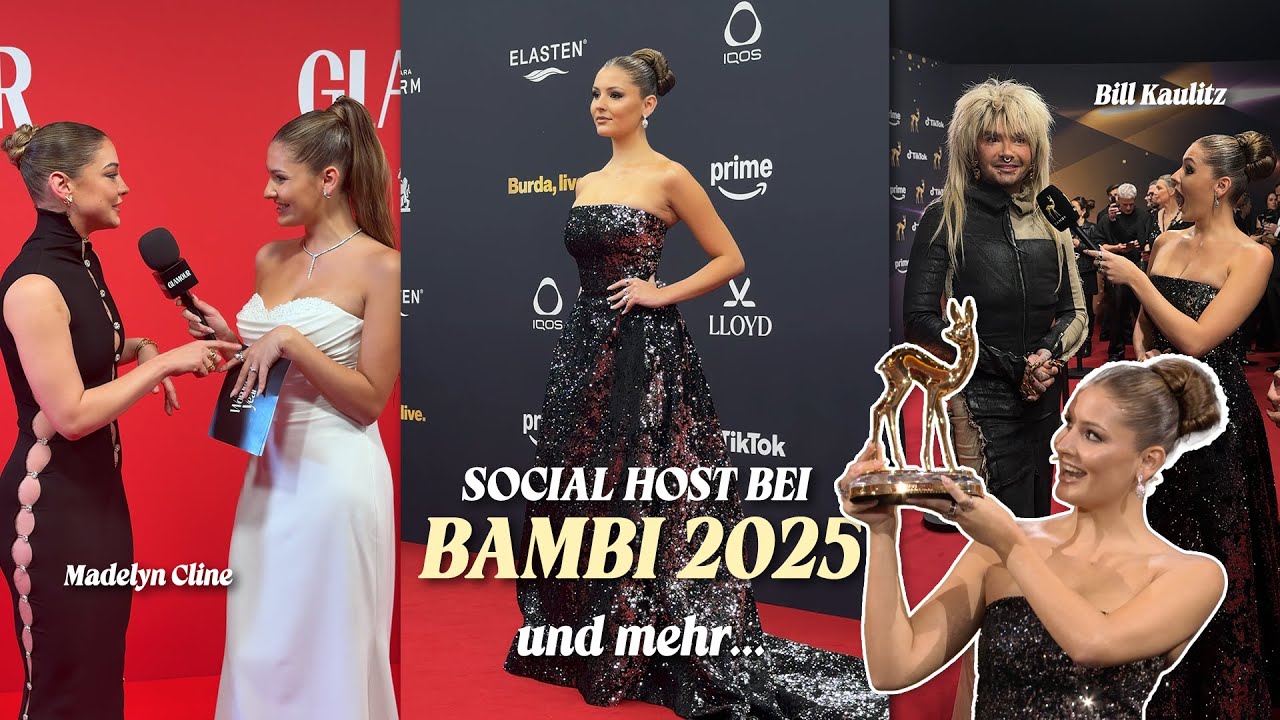 eure favorite Star Moderatorin wtf?! BAMBI 2025 und so viel mehr 😭