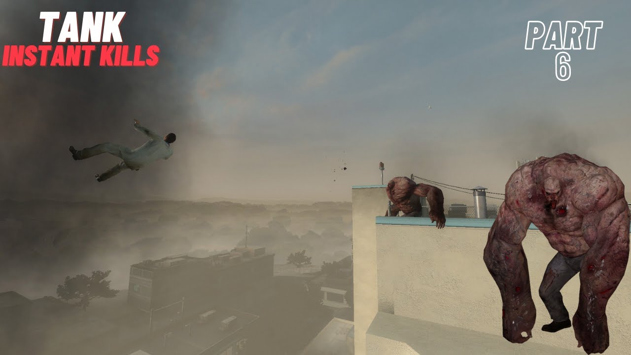 LEFT 4 DEAD 2 - TANK УБИЙСТВО МГНОВЕНИЙ @ЧАСТЬ 6