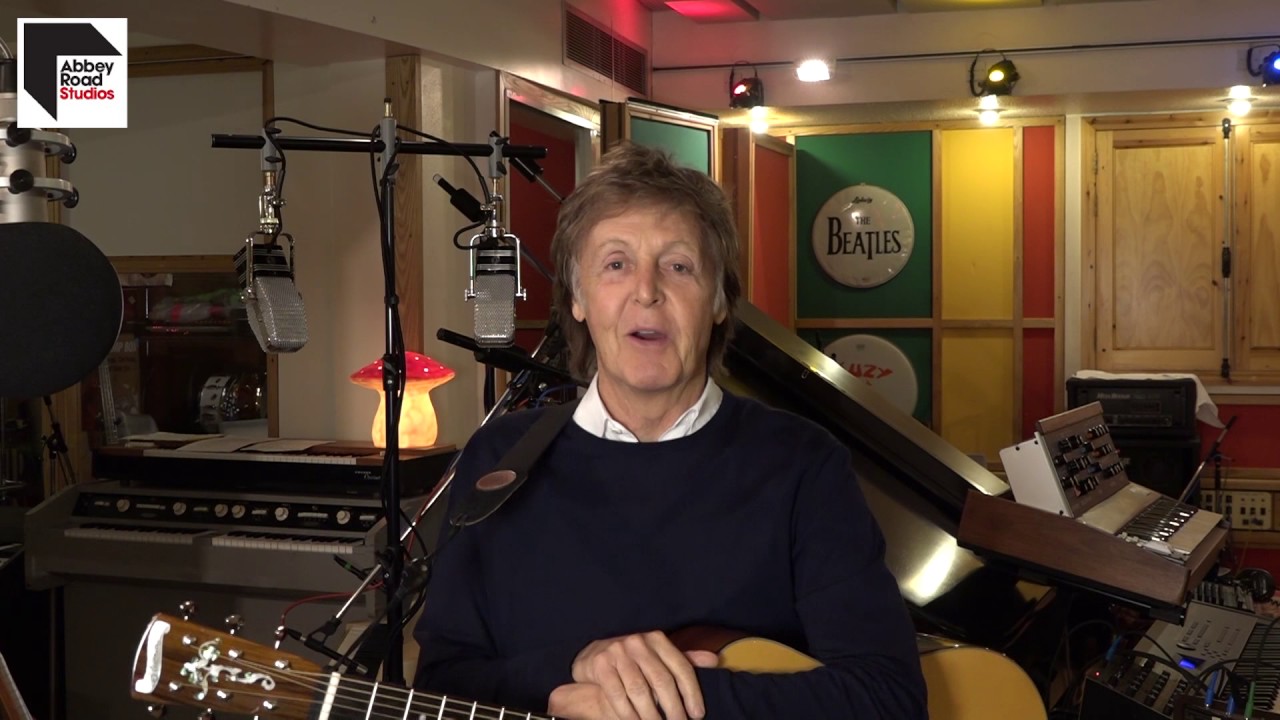 Sir Paul McCartney sings 