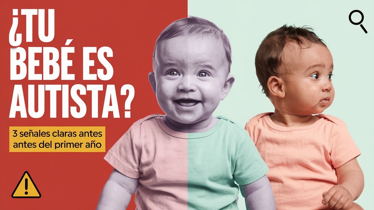 Señales de Autismo en Bebés que NADIE te Cuenta!