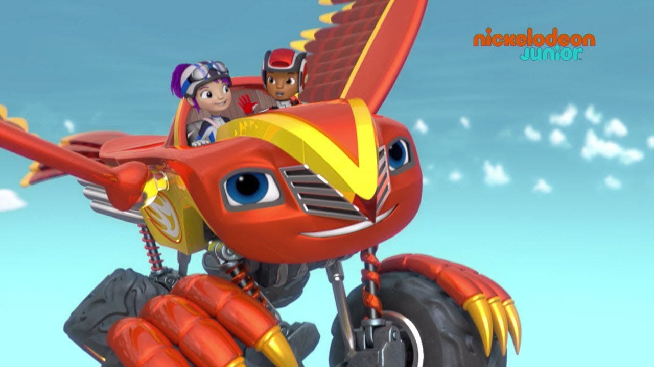 Blaze et les Monster Machines | La super course céleste | NICKELODEON JUNIOR