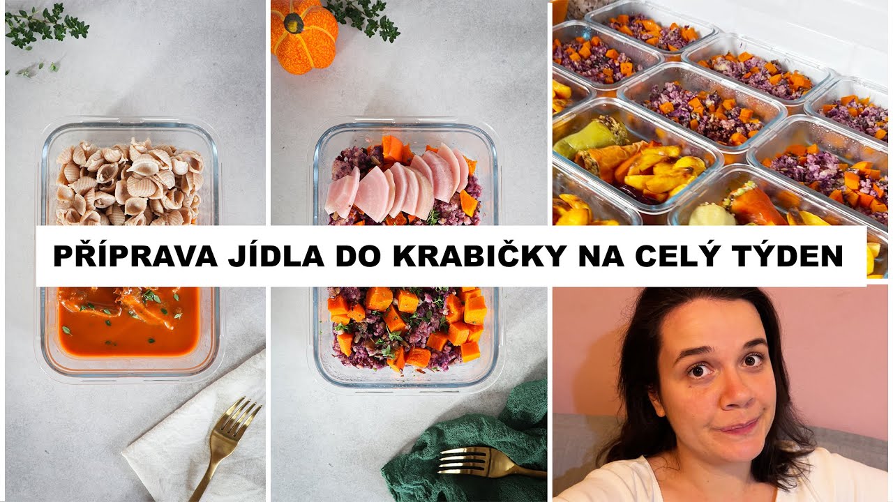 KRABIČKOVÁNÍ, moje příprava jídla na týden dopředu