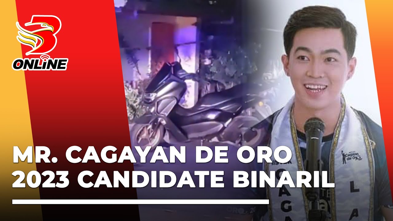 Mr. Cagayan De Oro 2023 candidate binaril