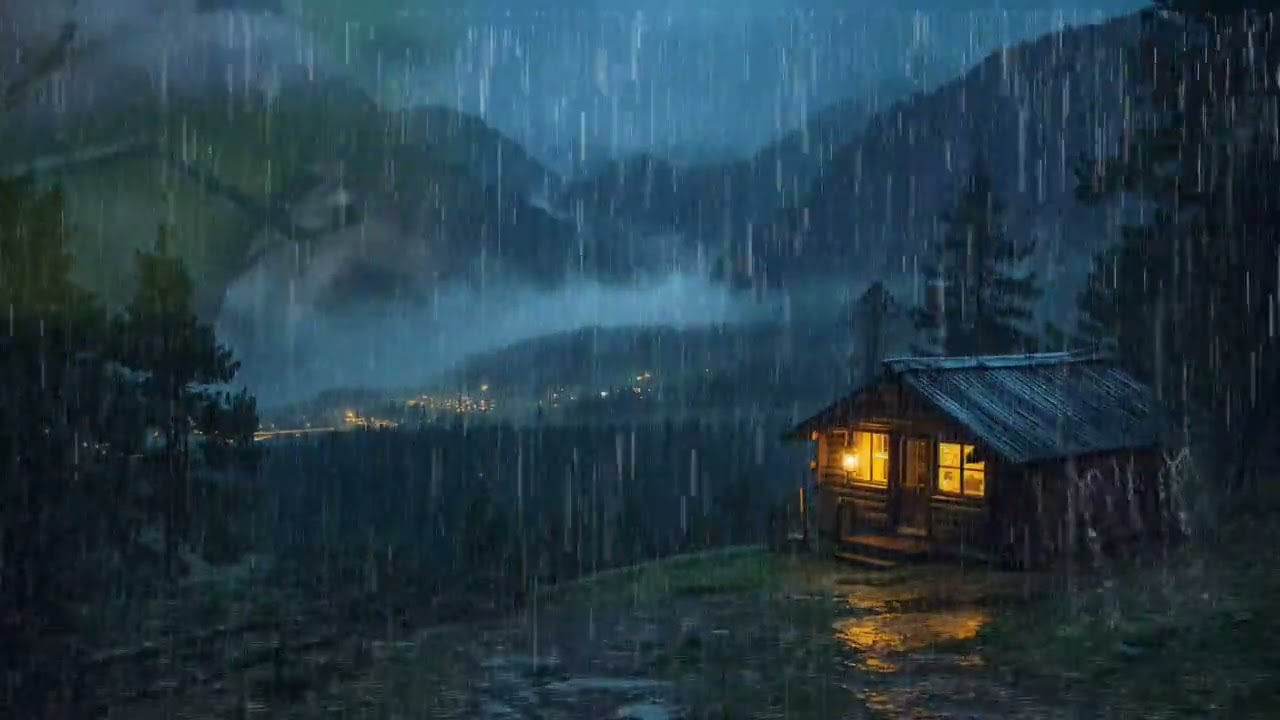 Rain Sounds for Sleeping and Studying | Relaxing Rain ASMR for Focus and Calm Mind