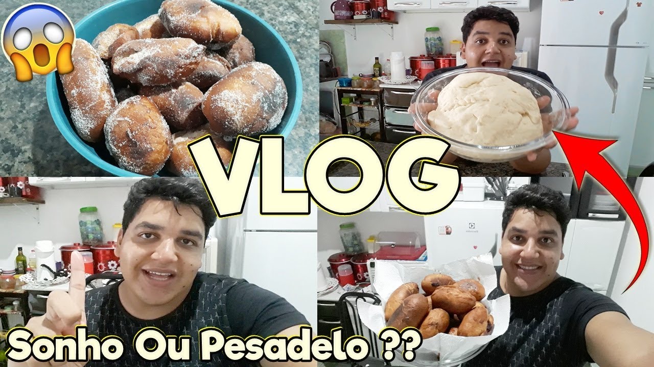 QUASE VIROU UM PESADELO 😂 FIZ O FAMOSO SONHO de GOIABADA da BAHIA!! -