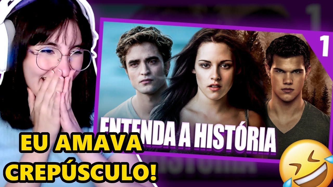 REAGINDO A PEEWEE Saga Crepúsculo | História, Curiosidades e Vampiros que Brilham | PT 1